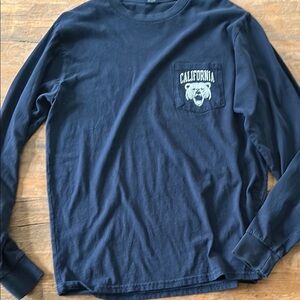 John Galt California Navy Blue Shirt